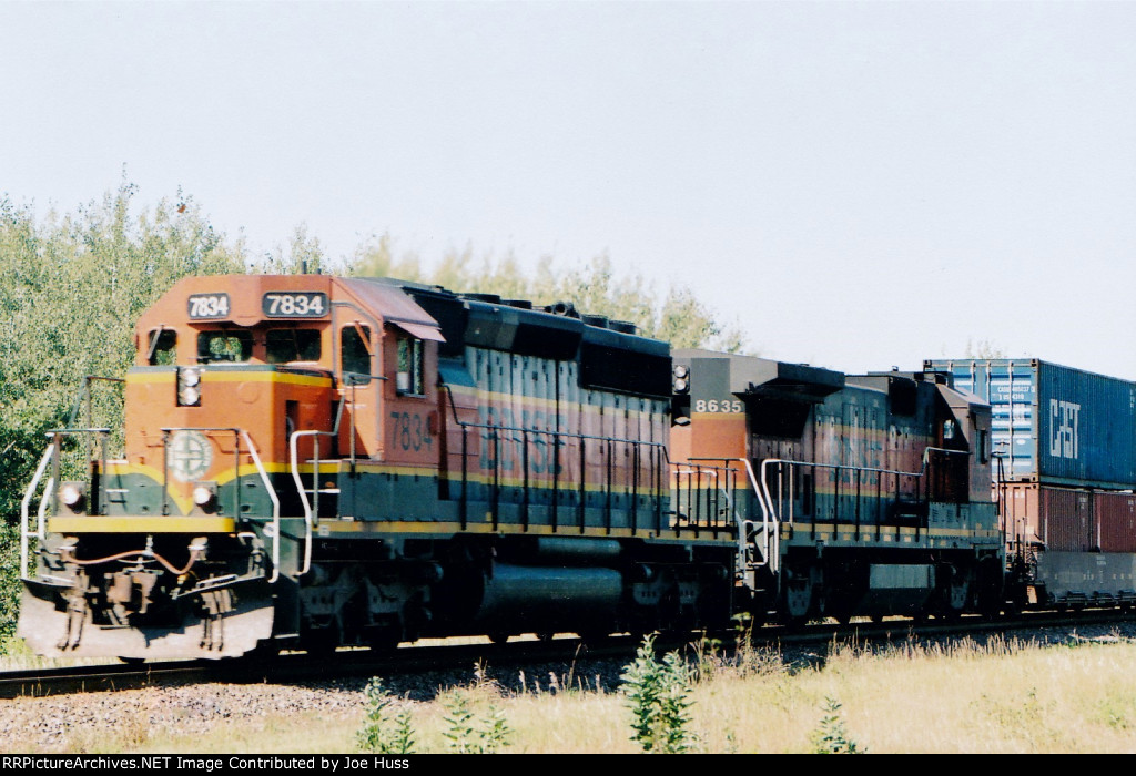 BNSF 7834 East